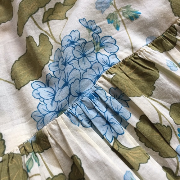 Vintage Cottagecore Floral Midi Skirt - Picture 7 of 7